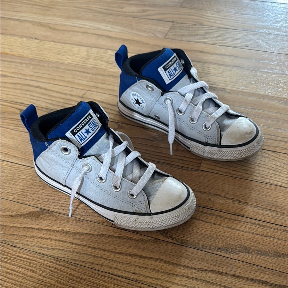 Converse Kids' Blue and White Sneakers